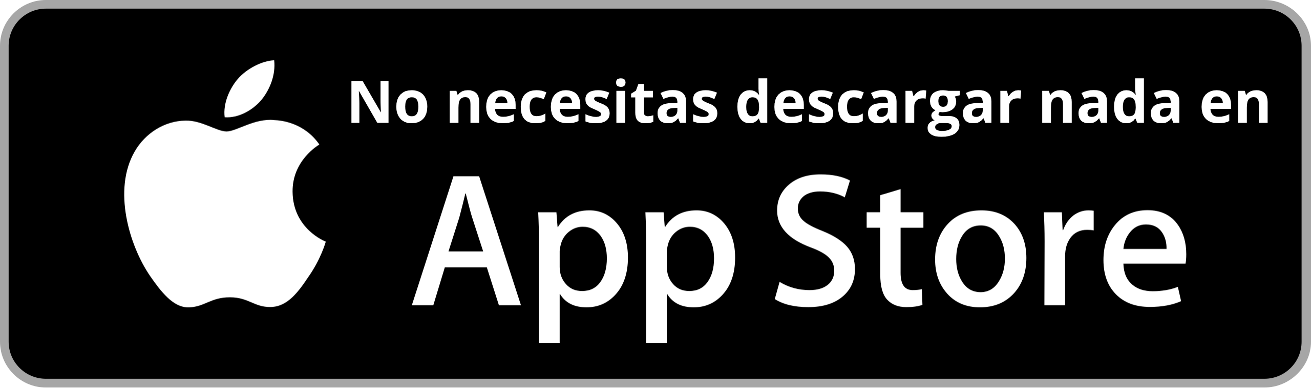 No necesitas descargar nada en App Store